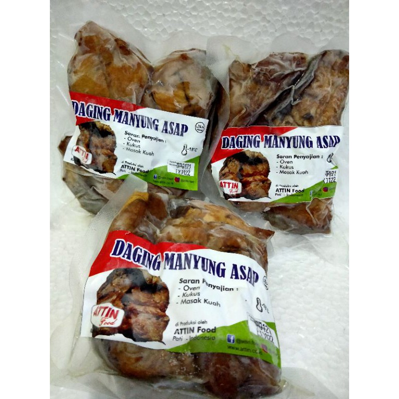 

Ikan Asap Manyung Unggulan 4 potong by Attin Food