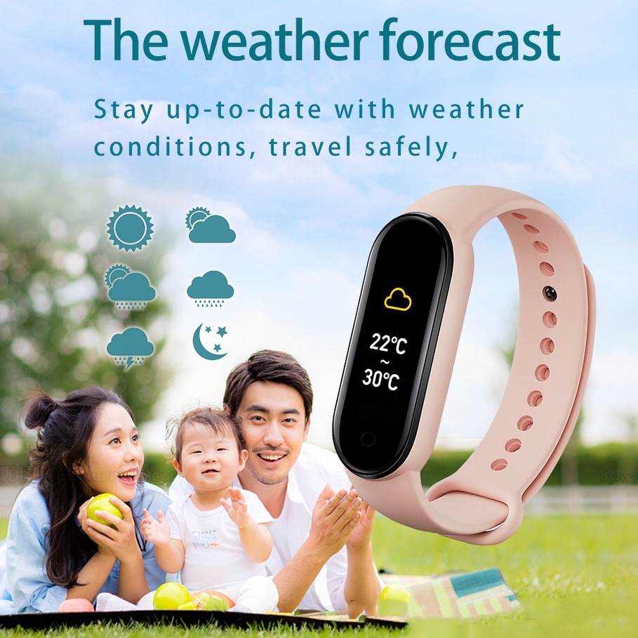 Topspot SmartWatch M7 Bracelet Sport Fitness Pedometer Heart Rate Blood Pressure Monitor Sports Bluetooth Smartband For Women Men's