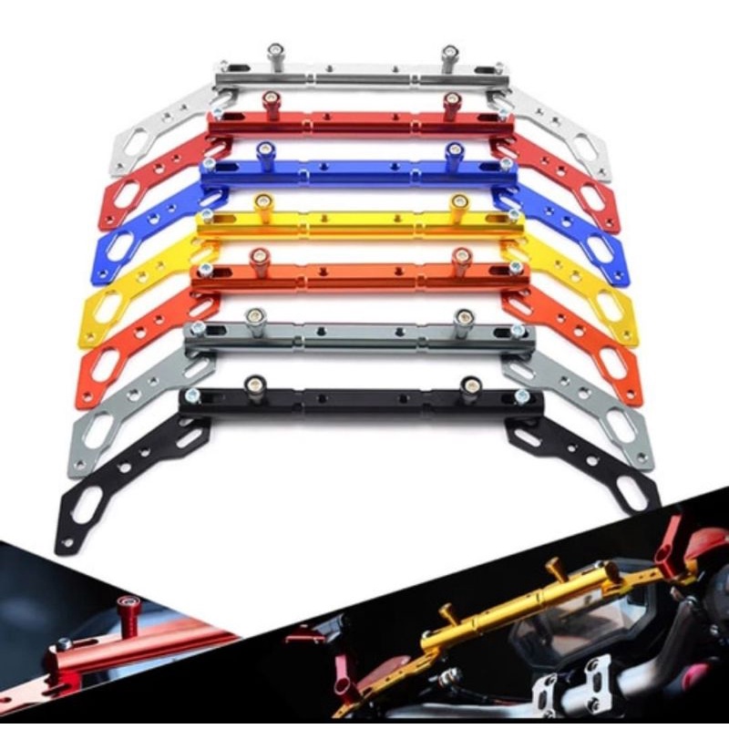 Stabiliser Stang Full Cnc Nmax Aerox Lexi Pcx Adv Universal - Palang Stang Stelan Full Cnc Universal