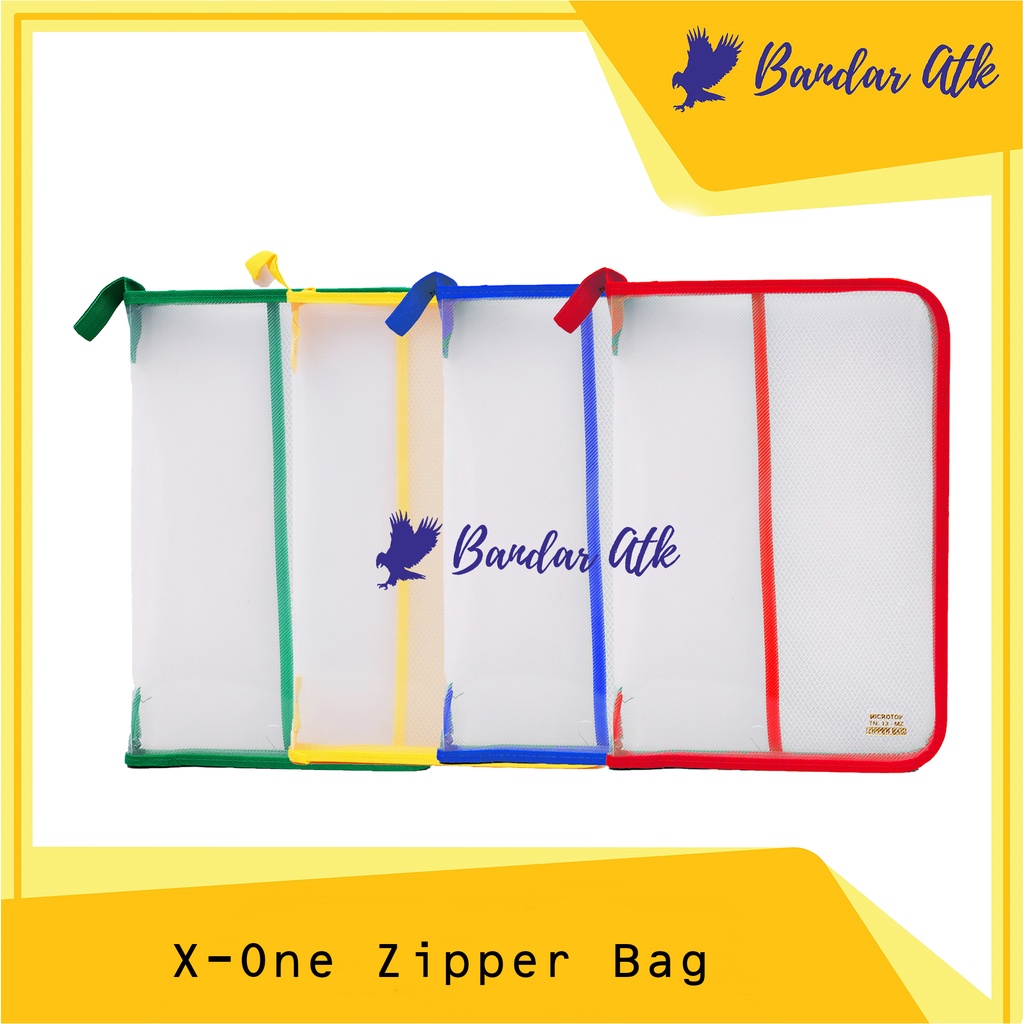 

X-ONE Map Plastik Resleting Zipper Bag [1 PCS]