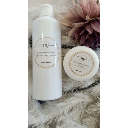 [BISA COD] PAKET Whitening Dermovate + Bibit Grade A