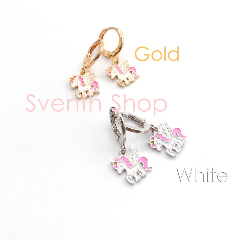 Meilyn Anting  Anak Unicorn  Pegasus Lapis Emas Shopee 