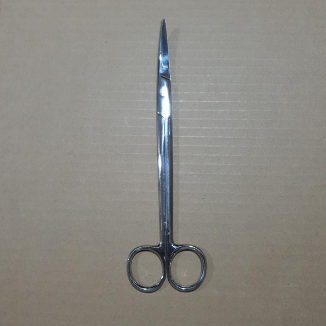 

Gunting IUD 23 cm Bengkok / Mayo Scissors Curved 23cm/ Gunting Operasi