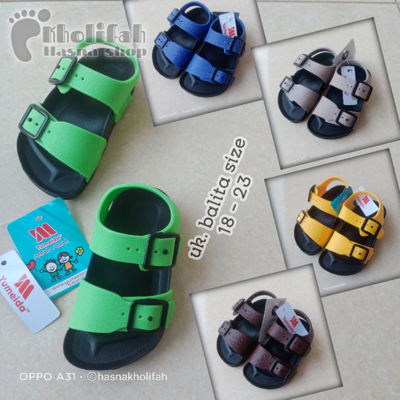 Sandal flip-flop sandal anak bayi,balita yumeida a9108xs (2b)