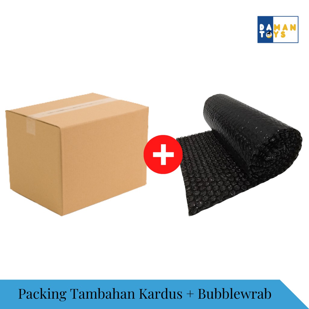 Packing Tambahan Bubblewrab+Kardus