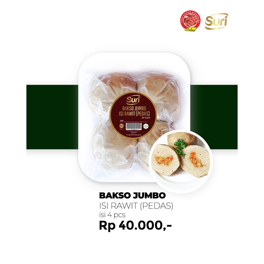 

BAKSO JUMBO RAWIT ISI 4