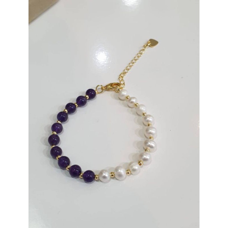 |GELANG MUTIARA| RHODIUM MUTIARA LOMBOK