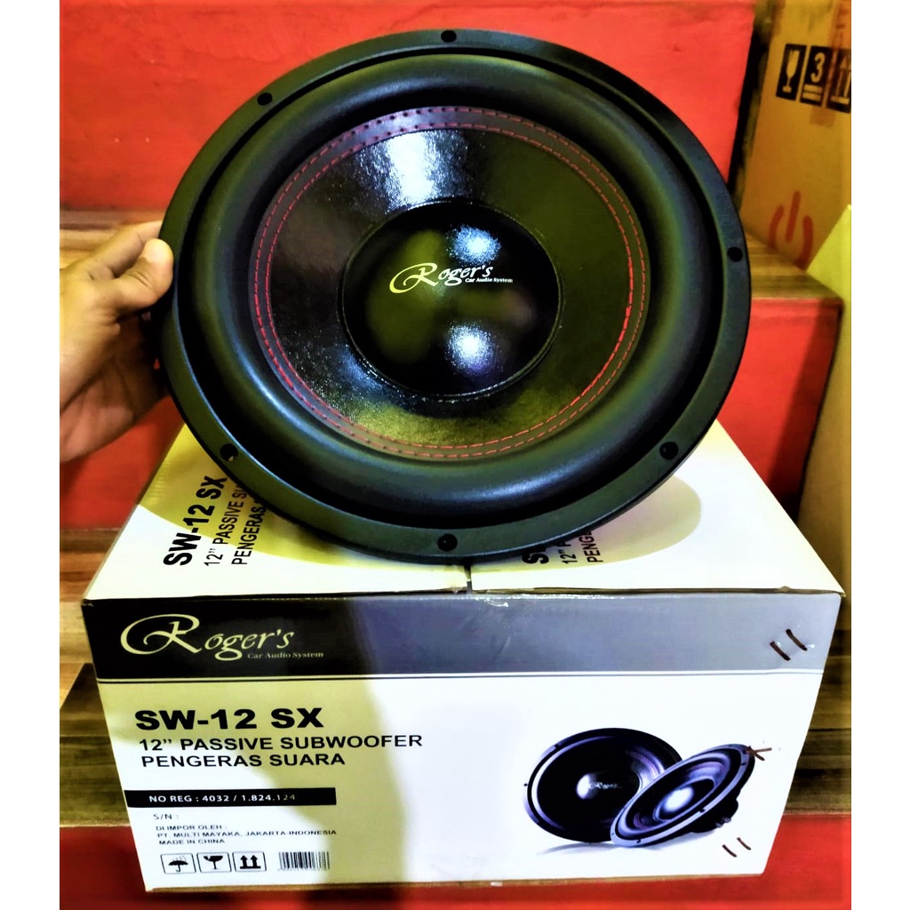 Subwoofer Rogers Car Audio SW-12SX ORIGINAL 12 Inch Suboper roger sw 12 sx sw12sx