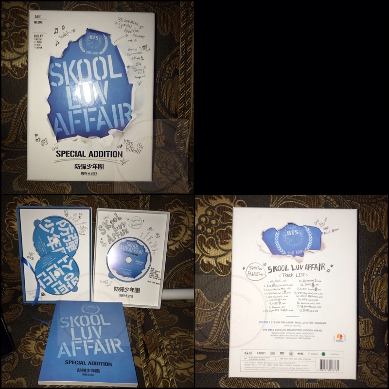 Album BTS SLA SA SLA SE SLA Special Addition BTS Skull Luv Affair BTS Album only