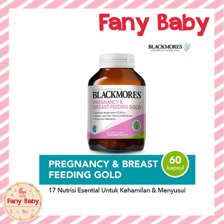 BLACKMORES BREAST FEEDING AND PREGNANCY 60 KAPSUL