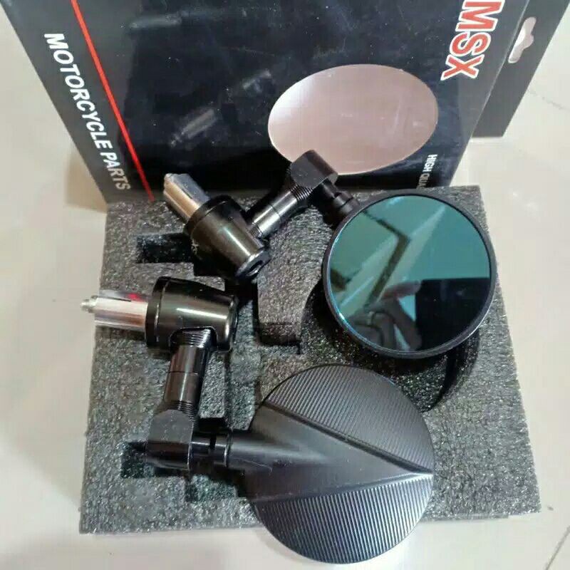 Spion Jalu Bulat CNC Universal Semua Motor Pcx Nmax Lexi Aerox Vario Mio Beat Scoopy Fino Cb150 Dll