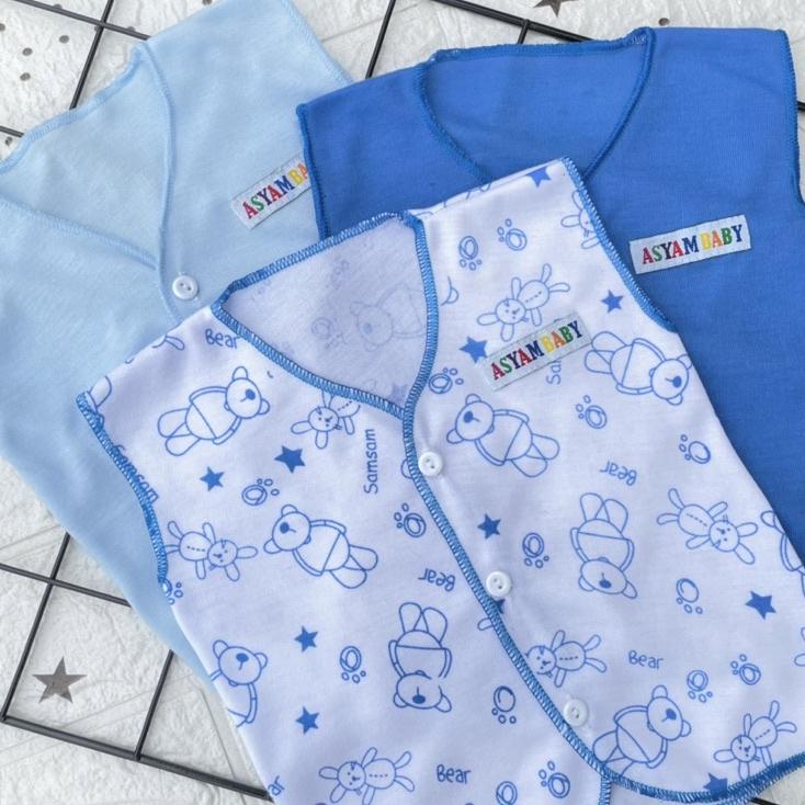 Barang baru,, 3 PCS Baju Bayi Baju Bayi Baru Lahir Baju Bayi Kutung Pendek Baju Bayi Newborn Hampers
