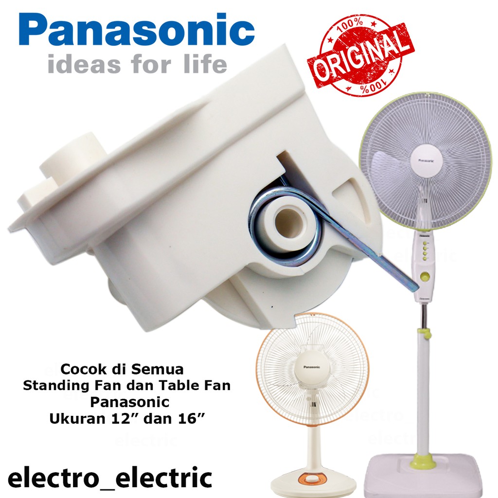 Leher Kipas Angin Panasonic model Berdiri Standing Fan dan Meja Table Fan