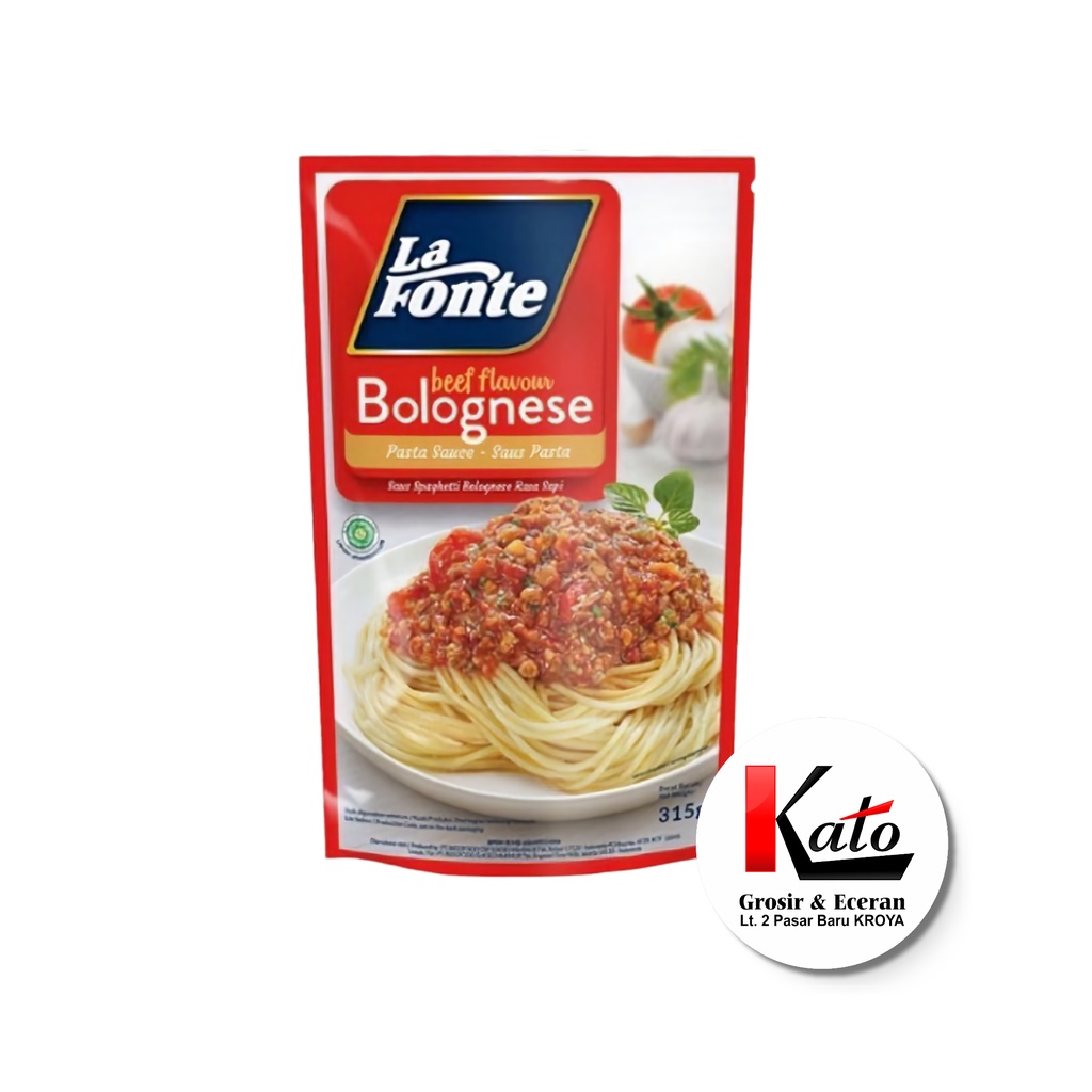

La Fonte Pasta Saus Bolognaise 315 Gr