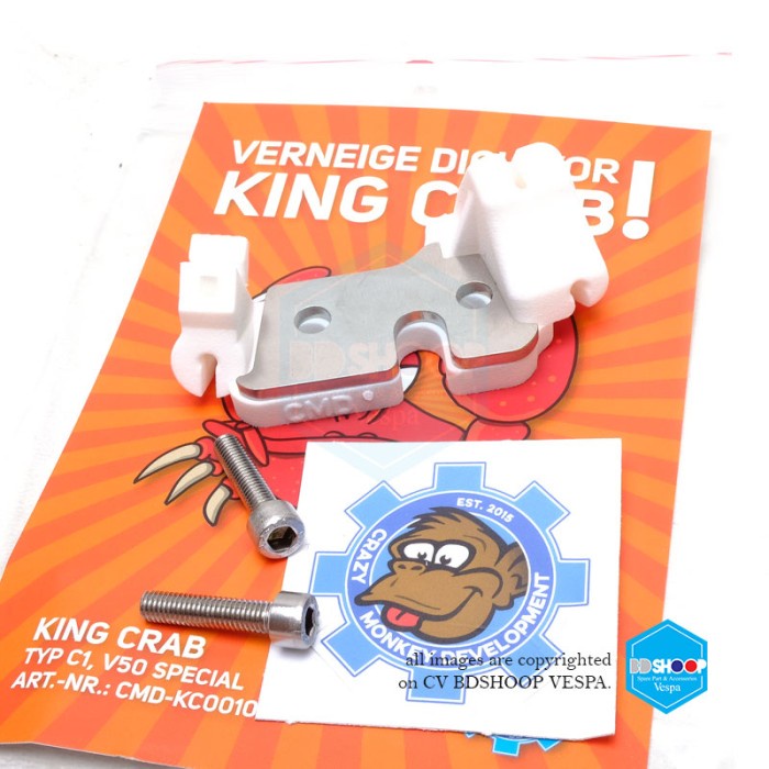cmd king crab stopper gas atau gusi stang vespa pts special fismaaja87