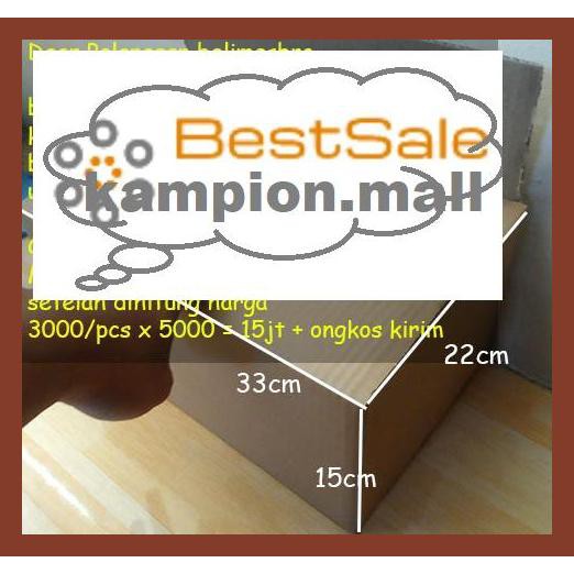 

Y7Tuut7- Kardus / Karton / Box / Boks Polos - 33 X 22 X 15 E46Et57-