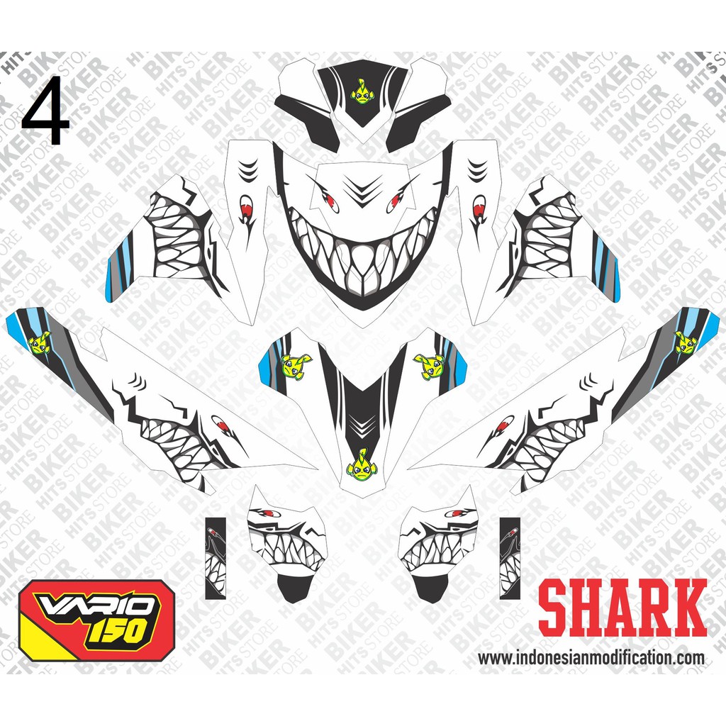 35 Trend Terbaru Cara Desain  Stiker  Vario  2013 110  