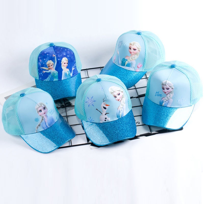 Topi Desain Anime Aisha Bahan Mesh Untuk Anak