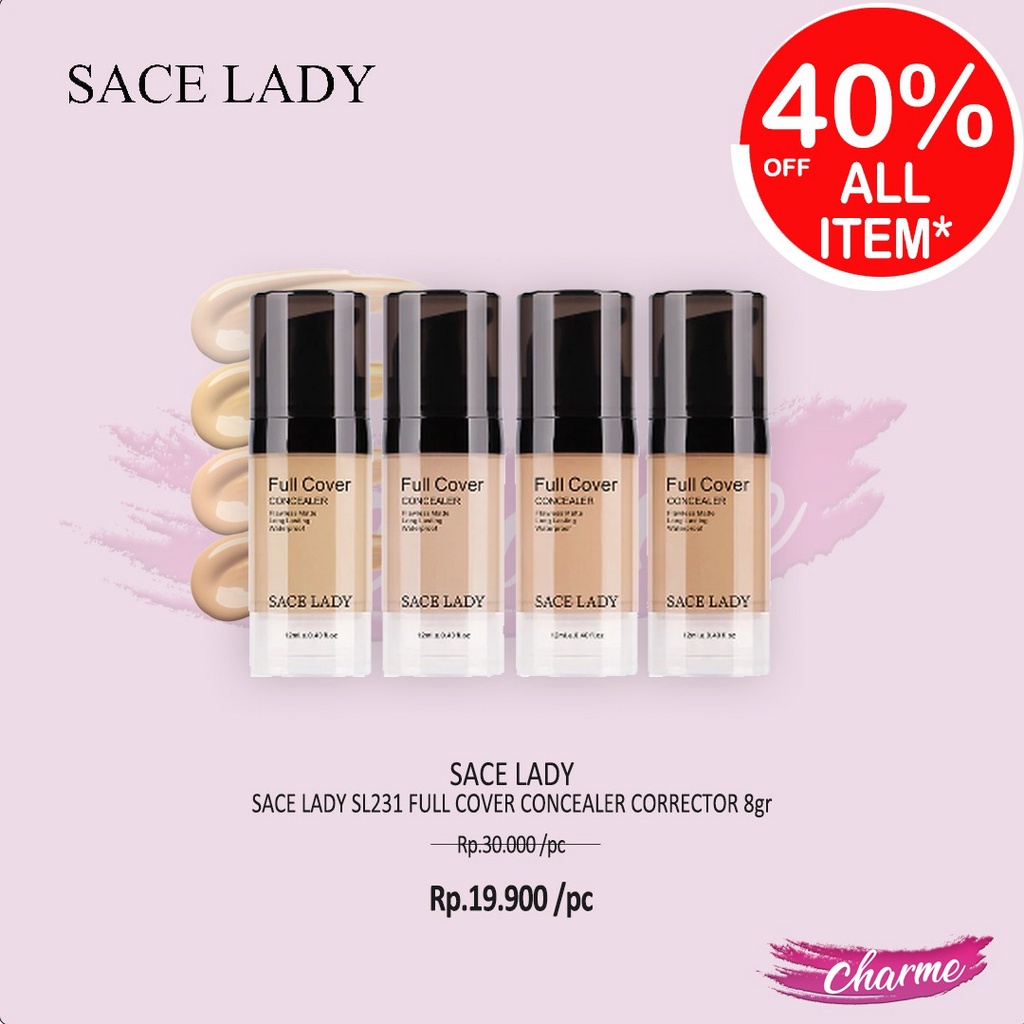 (READY &amp; ORI) Sace Lady Full Cover Concealer Corrector 8gr SL 231