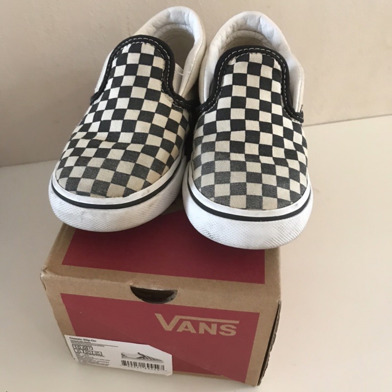 SEPATU VANS CHECKERBOARD CLASSIC SLIP ON ORIGINAL