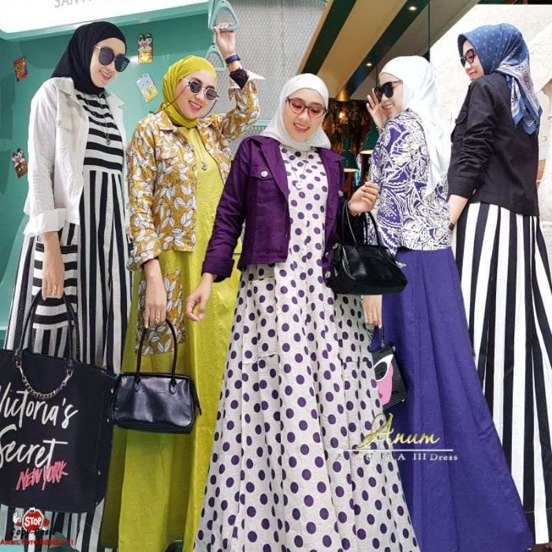 aruna dress dan midi cardigan / aruna dress by anum