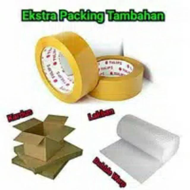 

Tambahkan Bubble Wrap / Lakban Fragile Checkout Safety