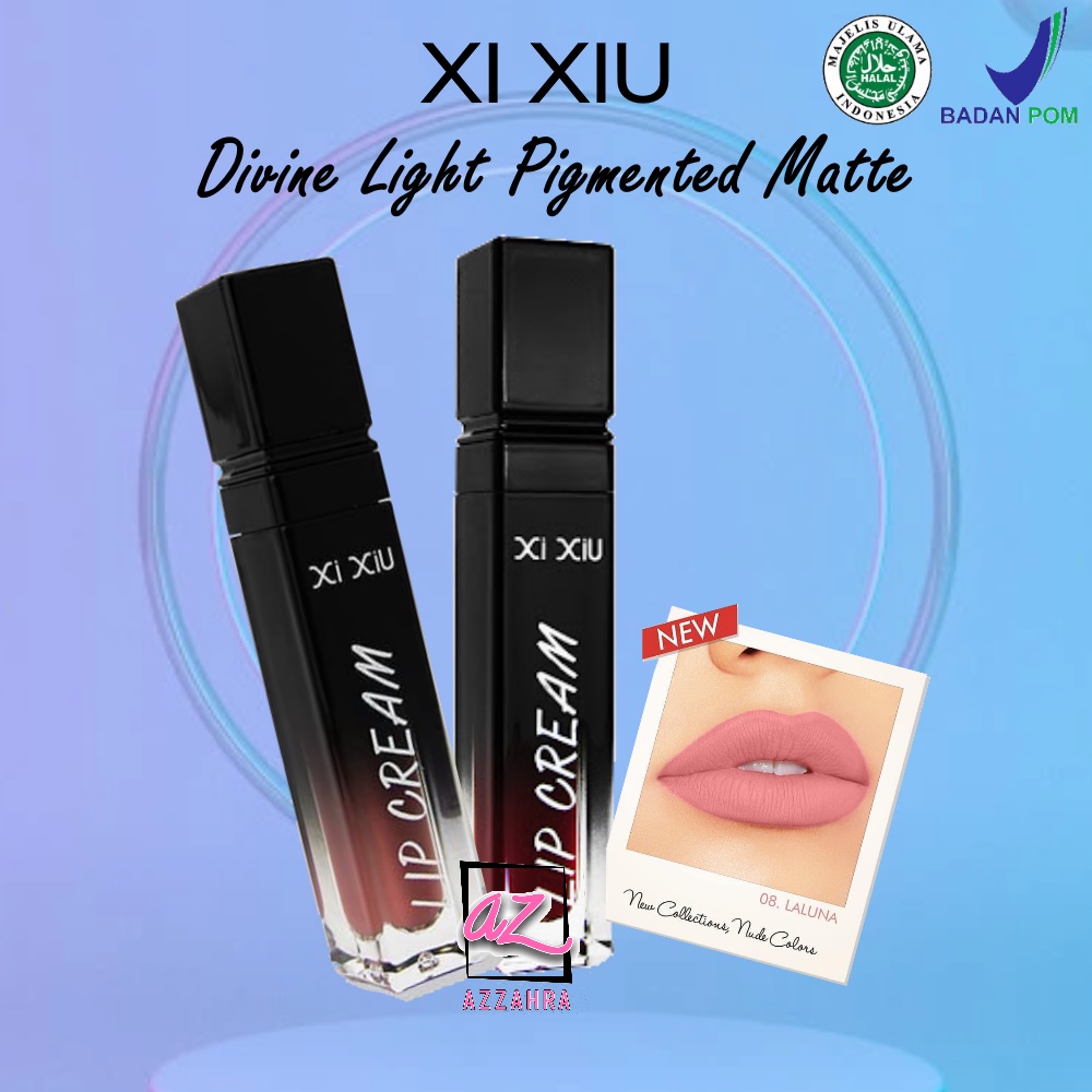 XI XIU Divane Light Pigmented Matte/Lip Cream - 4gr ORIGINAL BPOM