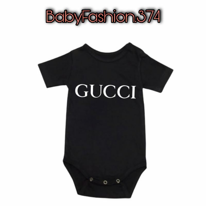 Baju Bayi - Baby JUMPER GUCCI / RUMPER / Bodysuit Baju kaos anak bayi Pria wanita Usia 0-12 Bulan
