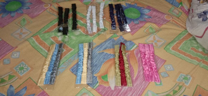 12pcs Lusinan Konektor Masker Hijab Penyambung Masker Kain