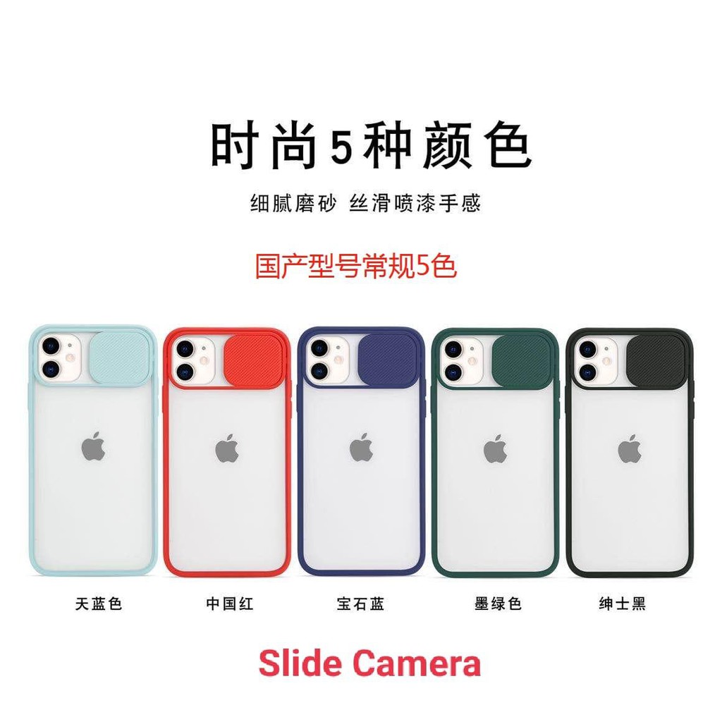 Case Slide cam Oppo A15 - C21 - 6A - Y30 Y50