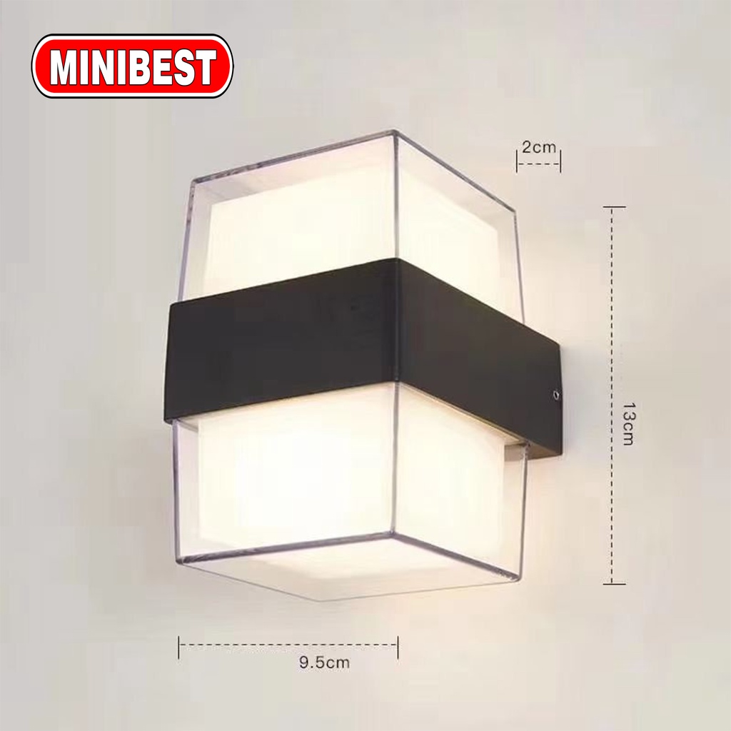 [MB] LAMPU DINDING 2 ARAH MINIMALIS / LAMPU TERAS LAMPU DINDING OUTDOOR / lampu teras