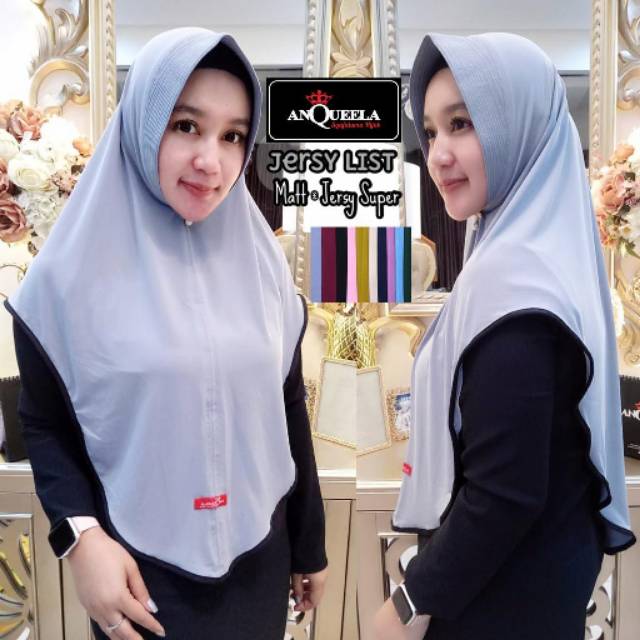 JERSEY LIST ORI ANQUEELA / JILBAB JERSEY SUPER