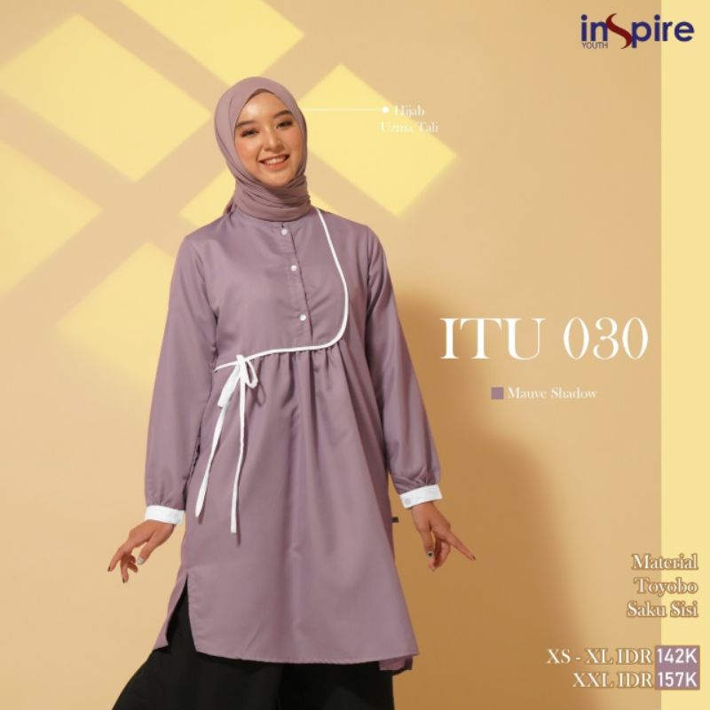 BISA COD - TUNIC INSPIRE ITU 030 ATASAN MUSLIM WANITA FASHION MUSLIM