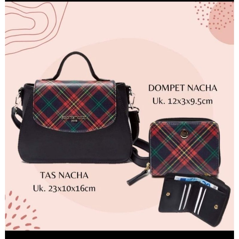 Paket Tas Nacha + Dompet Nacha