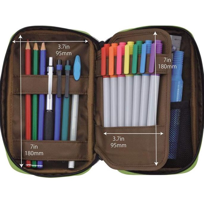 

Ready Stock - LIHIT LAB Pen Case A7551 - Tempat pensil ORIGINAL JEPANG