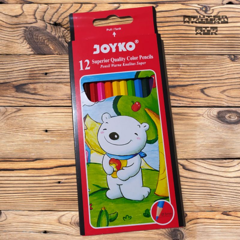 

Pensil Warna Joyko 12w Panjang