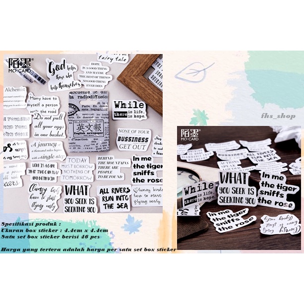 

46Pcs Stiker Aesthetic Buku Diary Scrapbook Sticker Deco Stiker Lucu Stiker Jurnal Retro Newspaper