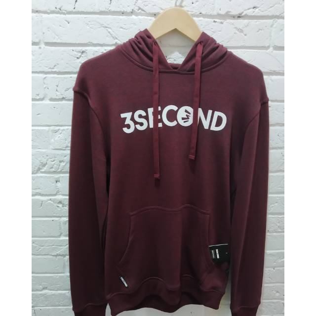 Jaket hoodie 3second original 0301
