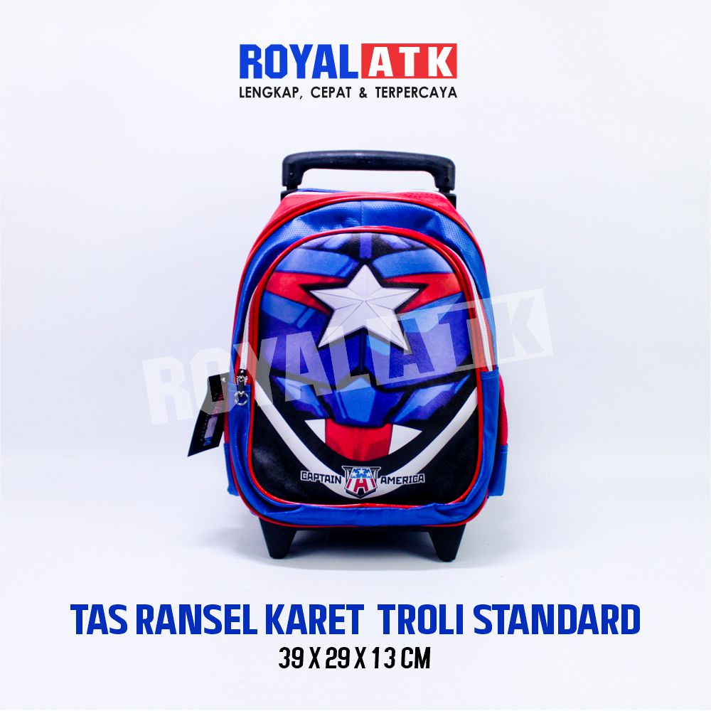 Tas Ransel 12 Inc Karet+Troli Standart 1521