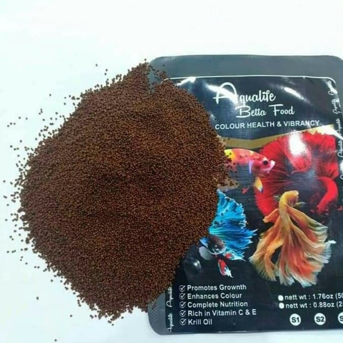 Pelet Aqualife betta food / pelet ikan cupang premium