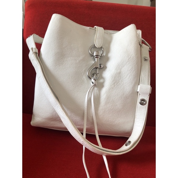 Tas Rebecca Minkoff putih dn TB hitam preloved