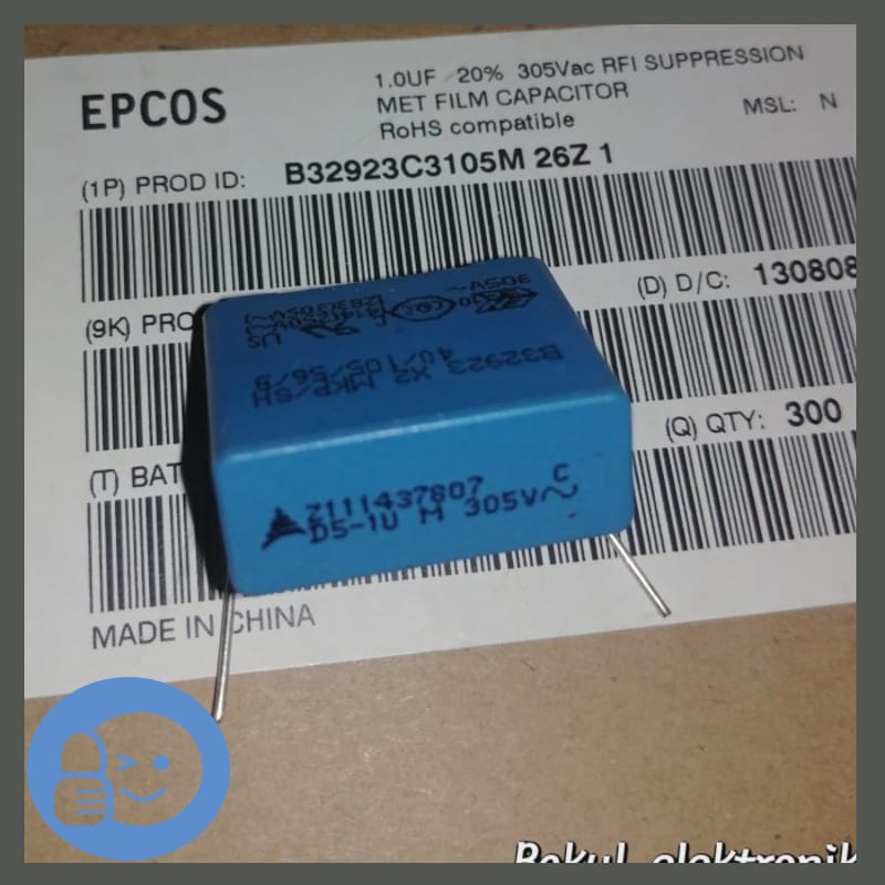 EPCOS 1UF/105 305V