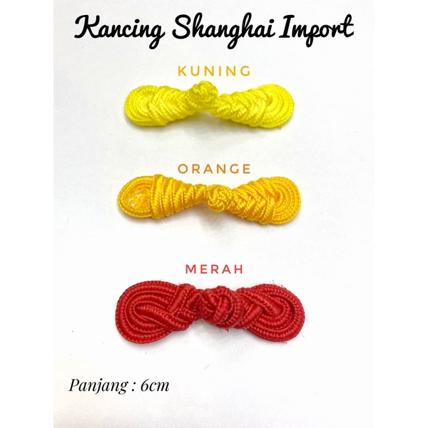 Kancing Shanghai Cheongsam