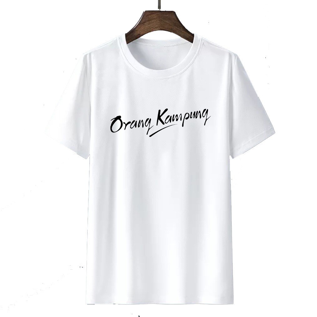 Tshirt Baju Kaos Distro Orang Kampung / Kaos Distro Pria Wanita