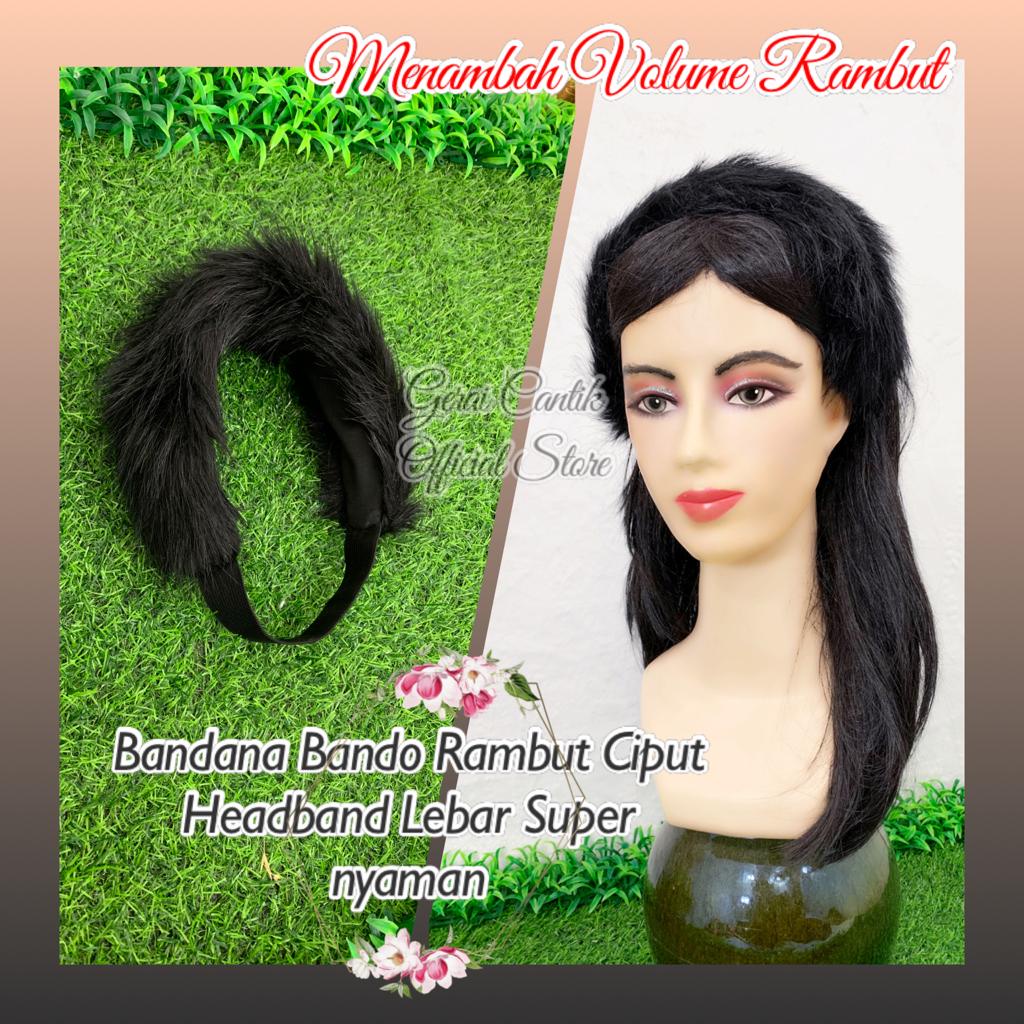 Bandana Bando Rambut Ciput Headband Lebar Super nyaman