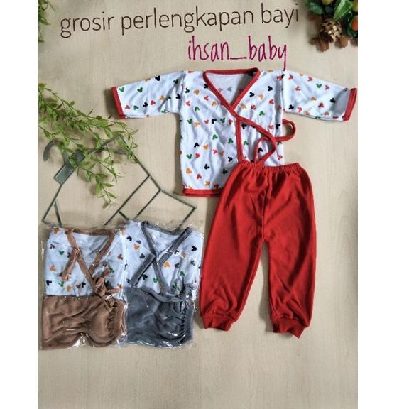 1 setel baju bayi newborn jenis kimono ▪ SKM.20Au22ᴬ