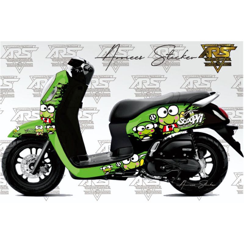 DECAL SCOOPY 2021 KEROPPY FULL BODY CUSTOM