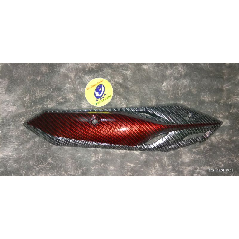 tutup cover tameng knalpot beat deluxe 2020