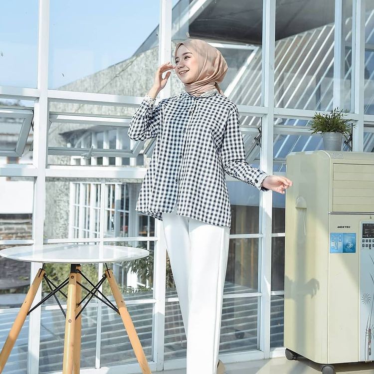 [R.A] Utami Blouse Atasan Blus Muslim Fashion Wanita Terlaris
