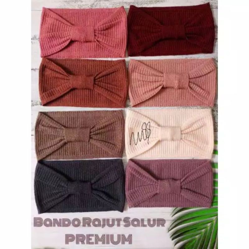 INNER BANDANA RAJUT PITA (COD)